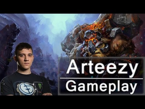 EG.Arteezy Earthshaker Gameplay - Evil Geniuses