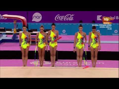 2015 Baku 6 Clubs & 2 Hoops AA Spain RTVE TDP HD / 1st European Games