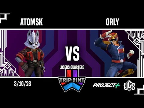 Tripoint Smash 182 - Losers Quarters - Atomsk(Wolf) Vs. ORLY(Captain Falcon)