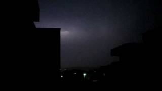 preview picture of video 'TG: Lightning at the backyard Aliağa'