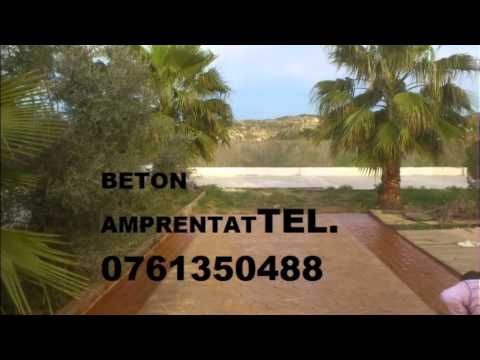 BETON AMPRENTAT VIDRA  0761350488 ILFOV