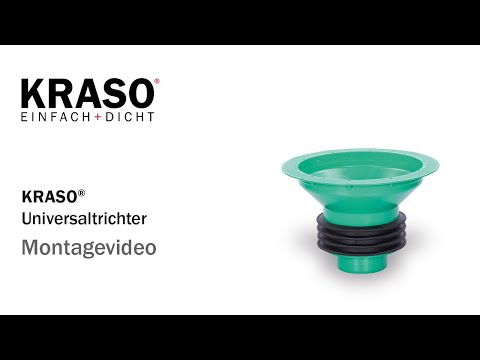 Montagevideo KRASO Universaltrichter - MPA geprüft bis 7,0 bar