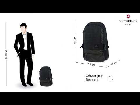 Рюкзак Victorinox Almont Laptop 3.0 Black 25л