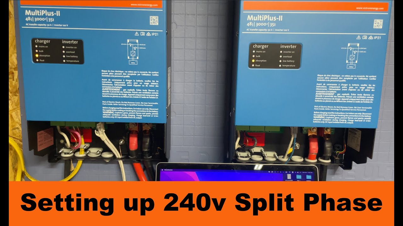 🔋 Victron Quattro + EG4 & AO Lithium Battery Bank Upgrade | Split Phase Off-Grid Power System