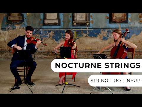 Nocturne Strings - String Trio Lineup