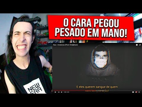(TRAP DO FILME DO CORINGA 😱) REAGINDO a Nary - Amaterasu - REACT/REAÇÃO