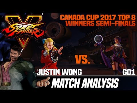 SFV Match Analysis: Canada Cup 2017 - Justin Wong vs. Go1