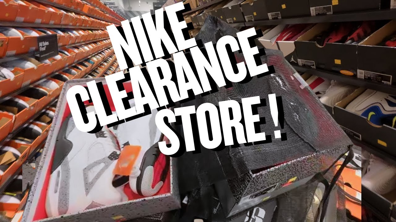I Found INSANE Sneaker Steals at This Nike Clearance Store!!