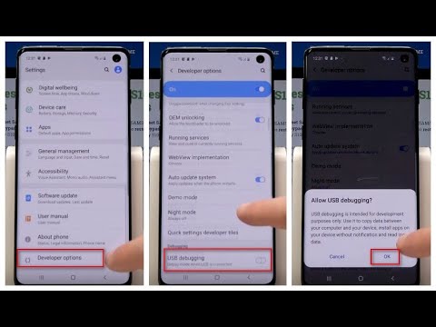 All Samsung Galaxy Phones: Enable USB Debugging Mode (Developer Options Menu) Unique Fixer Point