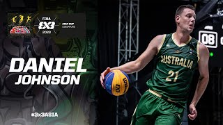 Daniel Johnson's best plays and moments at FIBA 3x3 Asia Cup 2023 🇦🇺