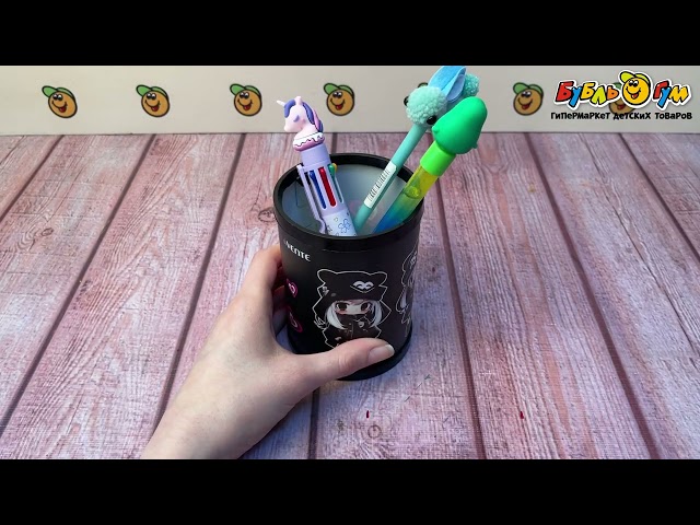 Подставка для канцелярии Anime girl - видео