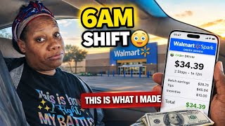 I Started Walmart Spark at 6AM… Here’s How Much I Made l