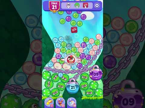 Angry Birds Dream Blast Level 221 no booster [Gameplay] optimized for smartphones [Rovio]