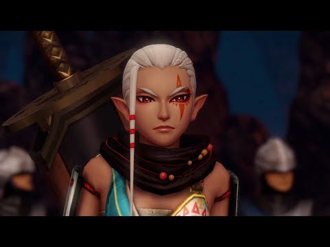 Hyrule Warriors (Switch) 100% Walkthrough - Eldin Caves, The Sheikah Tribesman