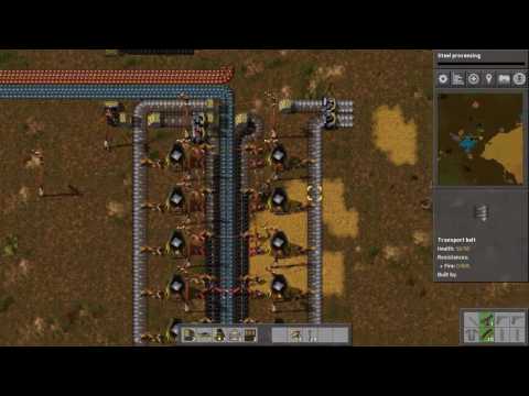 Factorio Smelting Operations Setup Alternative