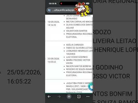 DANÇA DAS CADEIRAS VEREADORES MAÍRA E FABINHO CONTINUA DIA 25/05/2026