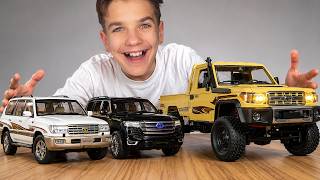 Toyota Land Cruiser Evolution: RC Truck, LC300 & Classic LC100 1:18 & 1:12 Scale