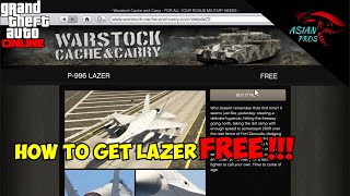 How to get lazer for free gta online