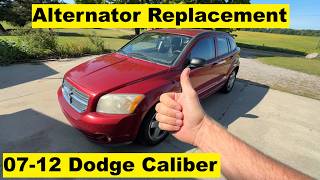 Alternator Replacement Dodge Caliber 07 08 09 10 11 12 2007 2008 2009 2010 2011 2012