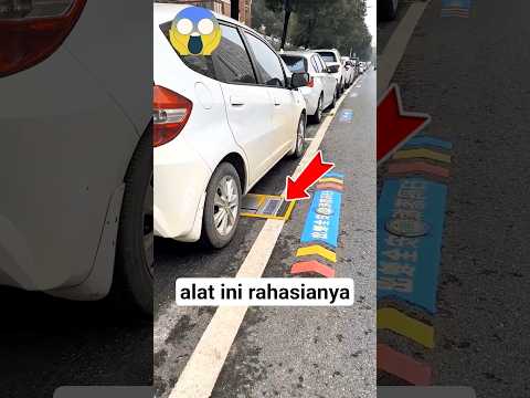 cara china bikin jalan tetap rapi! #tranding #trandingshorts #parkiran #viral #parkir #faktaunik