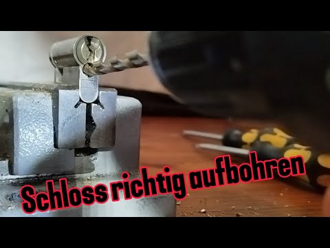 This is the only way to drill open a lock properly 🛠️