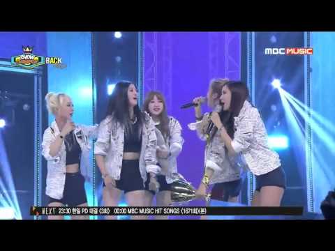 EXID Funny Clip #91- Junghwa Attempts Solji's High Note