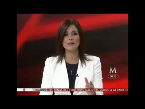 Entrevista en MILENIO TV a Diana Bernal Ladrón de Guevara, Procuradora