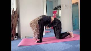 金髪美女のトレーニングモチベーション動画