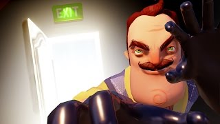 UPSTAIRS, THE GRAVE & IN THE BASEMENT - Hello Neighbor Update Two Endings