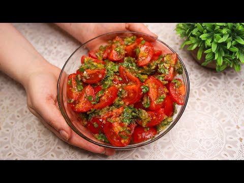 You have never eaten such delicious tomatoes! Korean tomato appetizer. Festive snack