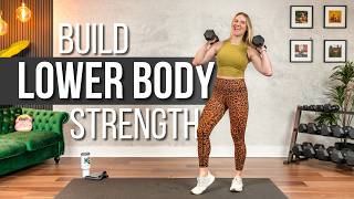 20 min. Lower Body Supersets Strength Training