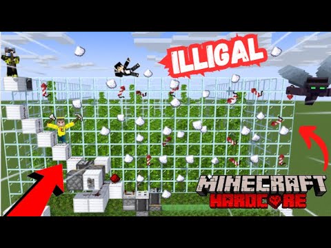 INSANE! UNLIMITED Sugar Cane Farm in Minecraft Hardcore EP 13