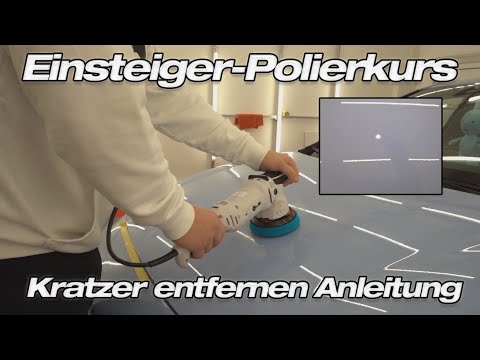 Polieren lernen - Einsteiger Poliertutorial 2021 - Teil 3 Maurice poliert das ersten Mal sein Auto