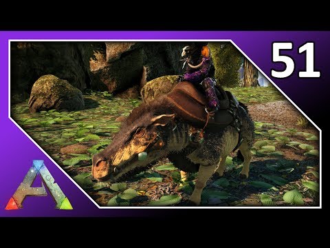 Oink, oink! | Daeodon-Taming | S1E51 | ARK: Survival Evolved | Center