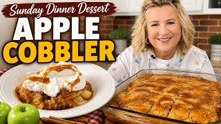 The BEST Old-Fashioned Apple Cobbler | Easy Southern Dessert
