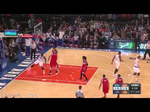 Carmelo Anthony putback dunk