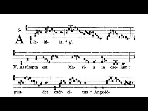 Assumption of the Blessed Virgin Mary - Alleluia (Assumpta est)