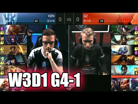 H2K Gaming vs G2 eSports | Game 1 S6 EU LCS Summer 2016 Week 3 Day 1 | H2K vs G2 G1 W3D1 1080p