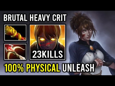 How to Play Universal Right Click Carry Marci 1 Shot Unleash Full Physical Brutal Max Crit Dota 2