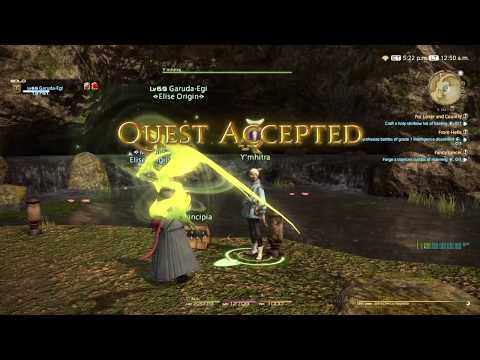 FINAL FANTASY XIV DoM JOb Quest: Off the Record [Lv 68 SMN]