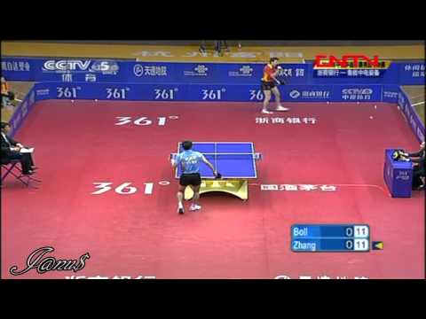 2011 China Super League: BOLL Timo - ZHANG Jike [Full Match/1set*|Short Form]