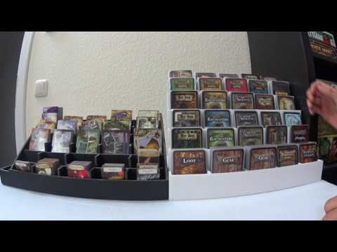 Card holder made of lightweight foam core / Board game accessory #01 / SpieLama