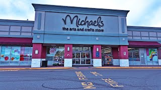 【4K】𝐖𝐀𝐋𝐊 🇺🇸 Michaels Arts And Crafts🌹 in Edgewater Commons NJ
