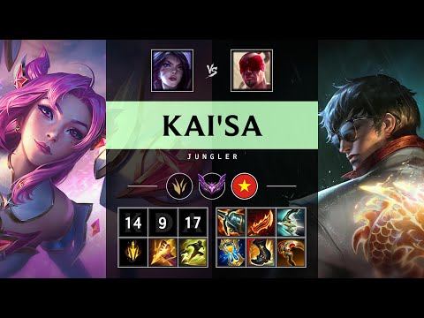 Kai'Sa Jungle vs Lee Sin - VN Master Patch 25.09