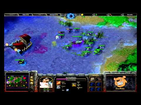 [HD.WC3#301] wfz vs TH000 - UvH - ro4 AWC KoK Game 3 - Warcraft 3 Replay [FR]