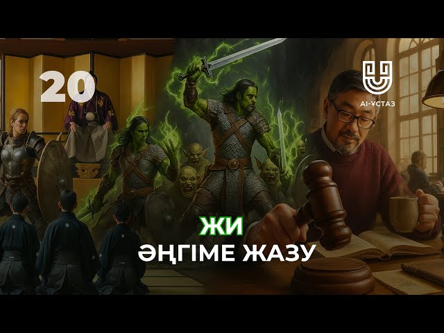 Жасанды интеллектімен әңгіме жазу