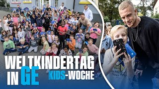 ÜBERRASCHUNG an Gelsenkirchener Grundschulen | Weltkindertag | FC Schalke 04