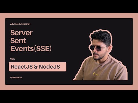 Server sent events (SSE) with NodeJS and ReactJS #reactjs #nodejs #javascript