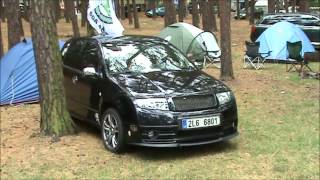 preview picture of video 'www.tuning-doksy.cz meet in Doksy Woods 15-09-12 Skodas of all sorts!'