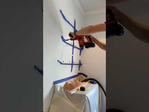 How To Install Floating Shelves (Masonry Wall) #carpentry #howto #how #floatingshelves #hack